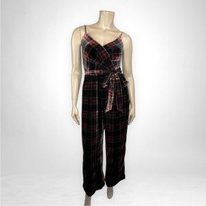ISO Jcrew plaid velvet jumpsuit size 6 or 8